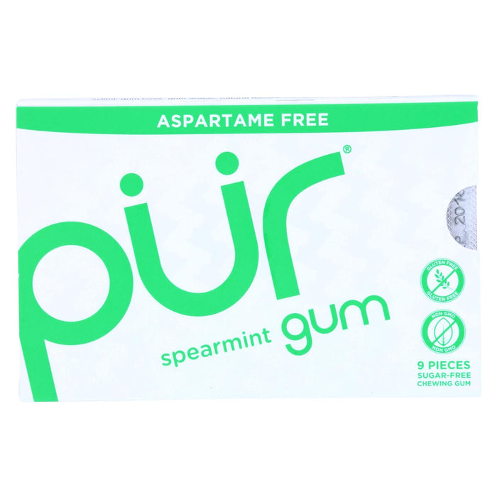 Spearmint Gum - 12.6 G - Case Of 12
