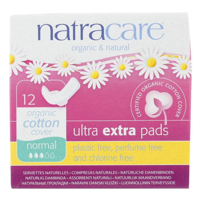 Ultra Extra Pads W-wings - Normal -  12 Count