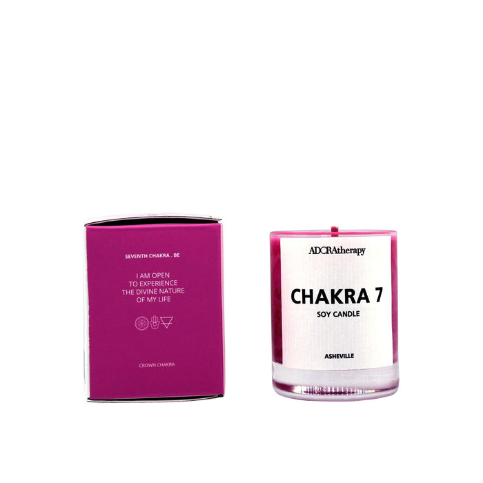 Crown Chakra Meditation Candle