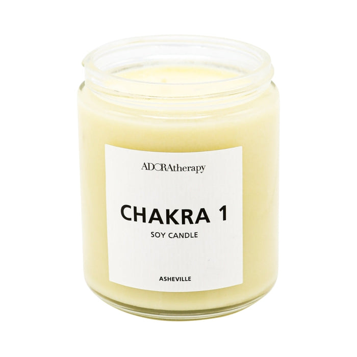 Chakra Healing Lotion Candle Number 1