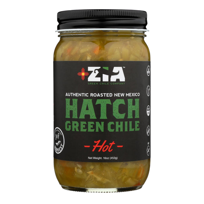 Hatch Green Chile - Hot  - Case Of 6 - 16 Oz.