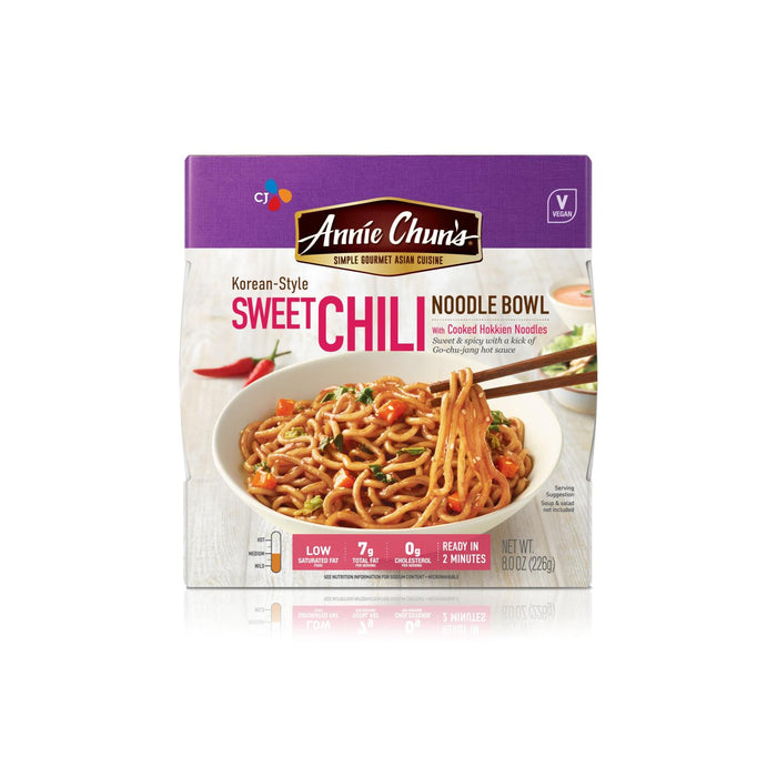 Korean-Style Sweet Chili Noodle Bowl - Case Of 6 - 7.9 Oz.