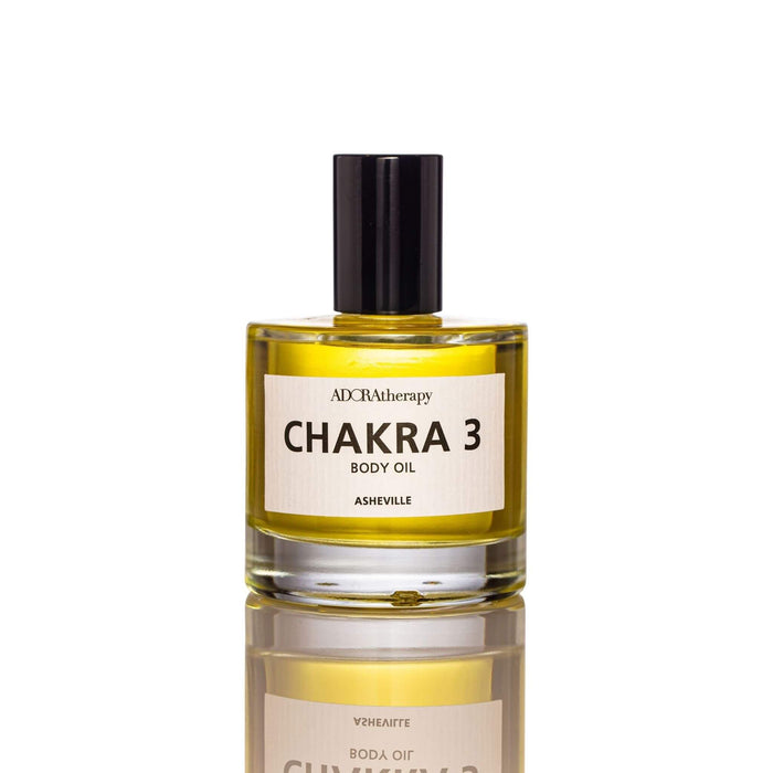 Adoratherapy Chakra Dry Touch Healing Body Oil Number 3