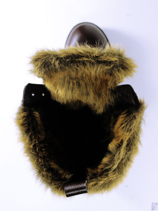Vegan Women's Insulated Aviator Boots | Will's Vegan Store