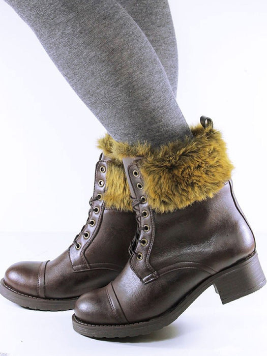 Vegan Women's Insulated Aviator Boots | Will's Vegan Store