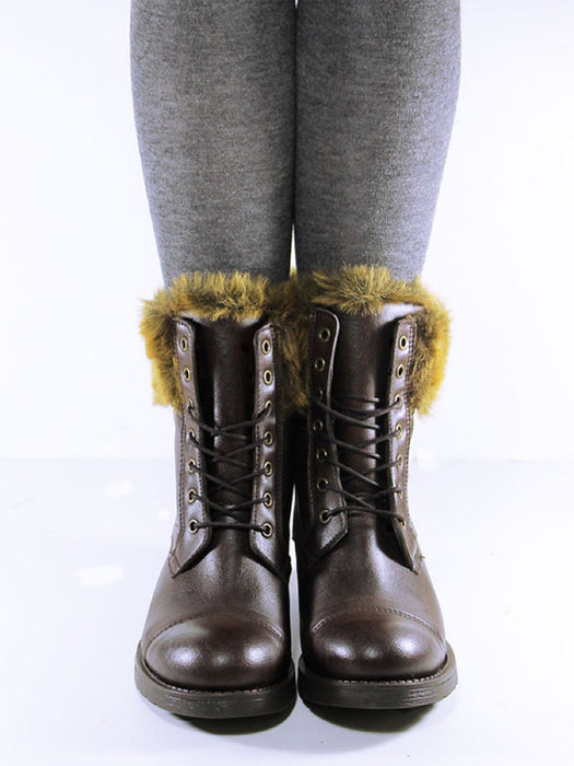 Vegan Women's Insulated Aviator Boots | Will's Vegan Store