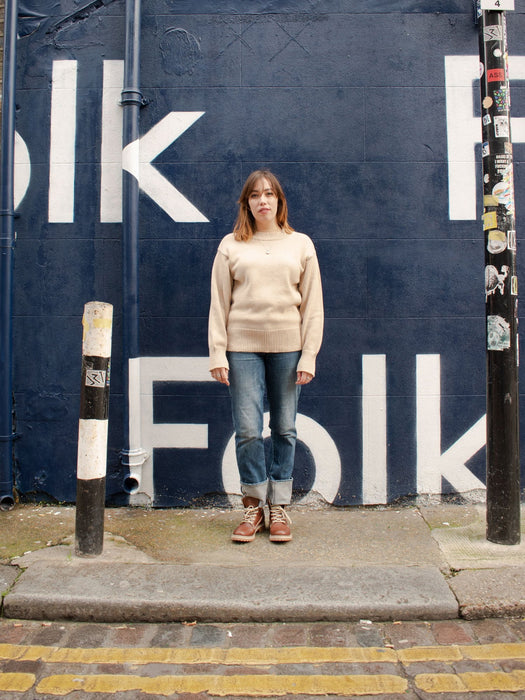 Vegan Women's Recycled Knit Crew Neck | Will's Vegan Store