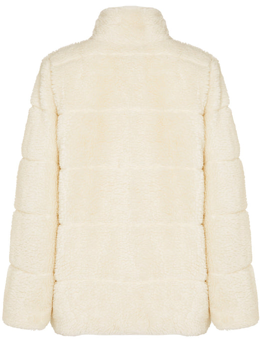Recycled Teddy Puffer Jacket
