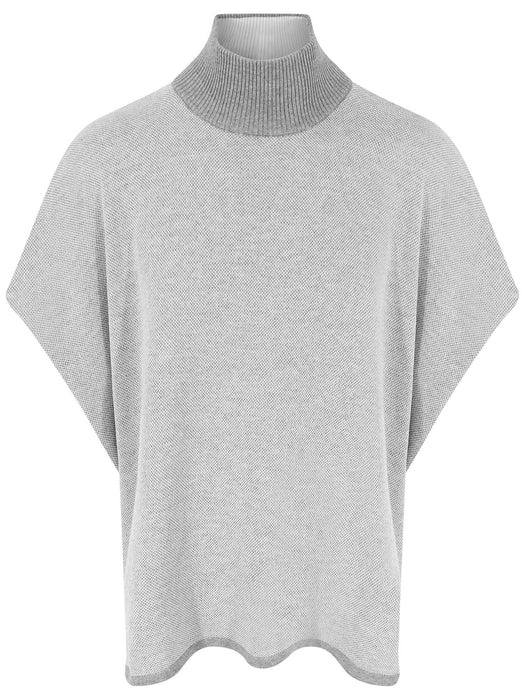 Vegan Women's Recycled Knit Poncho | Will's Vegan Store