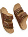 Vegan Women's Two Strap Footbed Sandals | Will's Vegan Store
